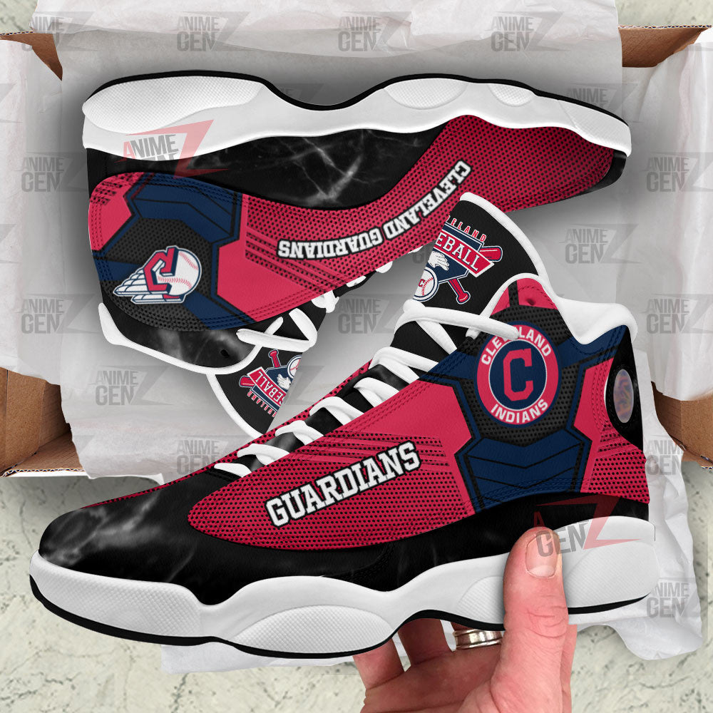 Cleveland Guardians Air Jordan 13 Sneakers MLB Baseball Custom Sports Shoes