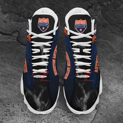 Houston Astros Air Jordan 13 Sneakers MLB Baseball Custom Sports Shoes