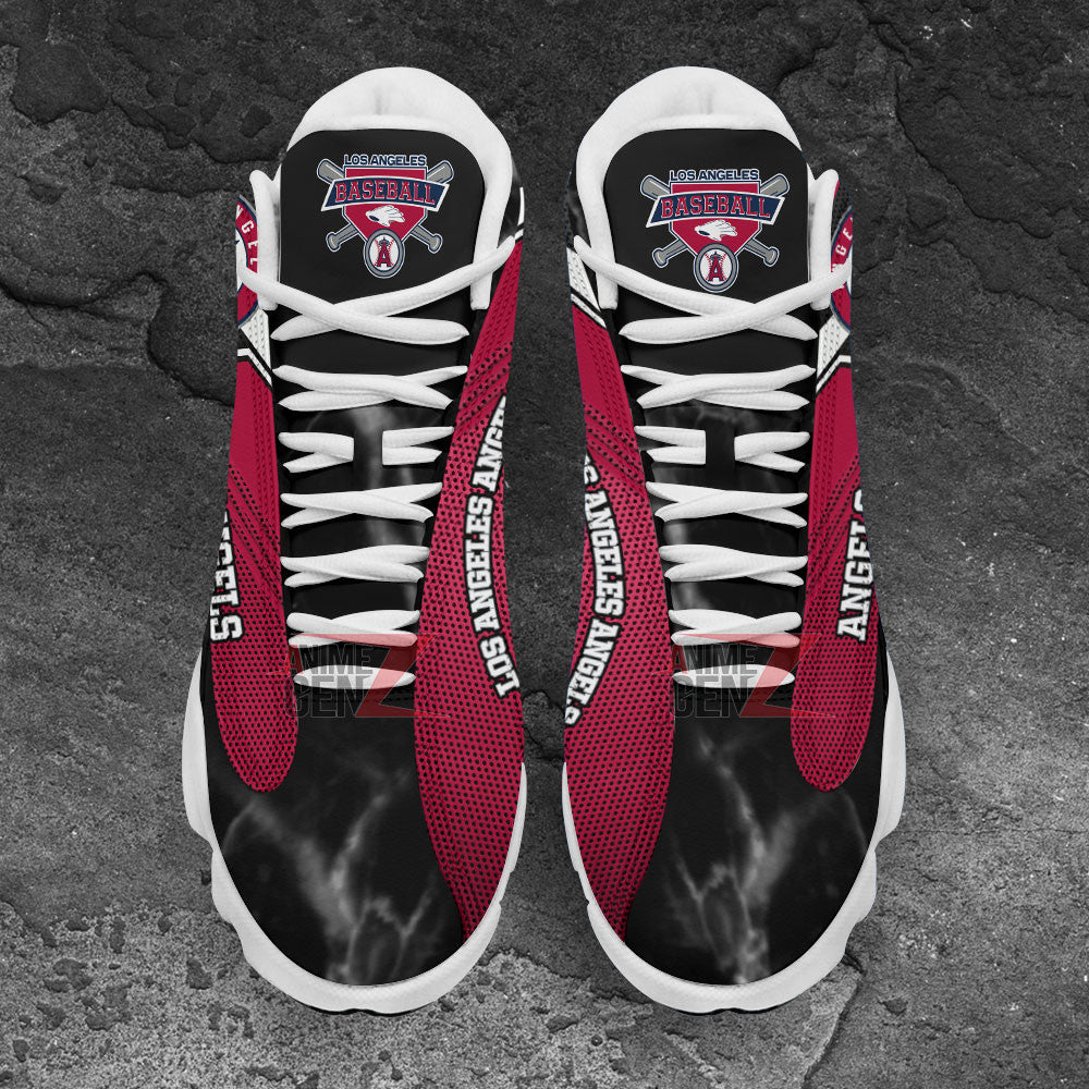 Los Angeles Angels Air Jordan 13 Sneakers MLB Baseball Custom Sports Shoes