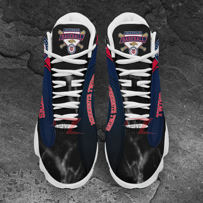 Minnesota Twins Air Jordan 13 Sneakers MLB Baseball Custom Sports Shoes