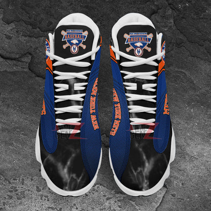 New York Mets Air Jordan 13 Sneakers MLB Baseball Custom Sports Shoes