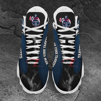 New York Yankees Air Jordan 13 Sneakers MLB Baseball Custom Sports Shoes