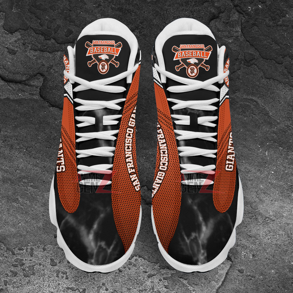 San Francisco Giants Air Jordan 13 Sneakers MLB Baseball Custom Sports Shoes
