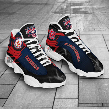 St. Louis Cardinals Air Jordan 13 Sneakers MLB Baseball Custom Sports Shoes