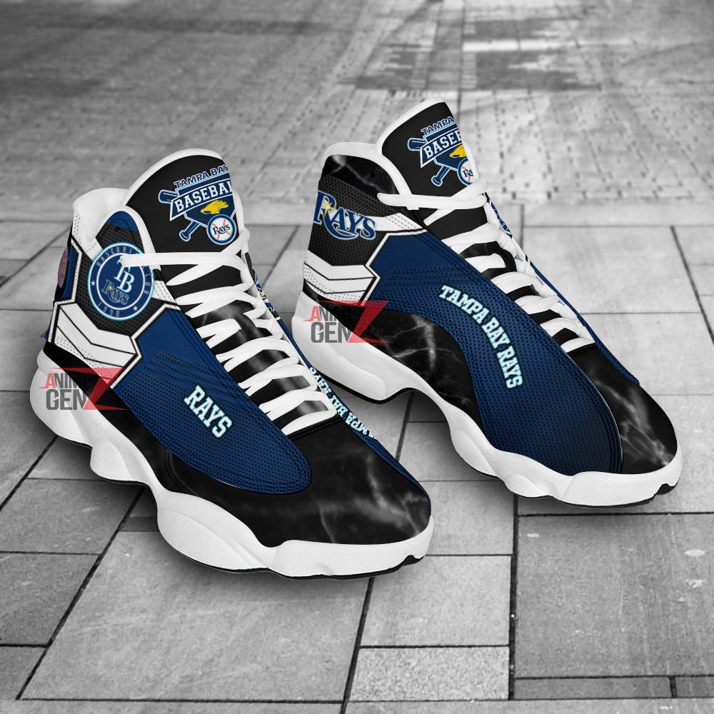 Tampa Bay Rays Air Jordan 13 Sneakers MLB Baseball Custom Sports Shoes