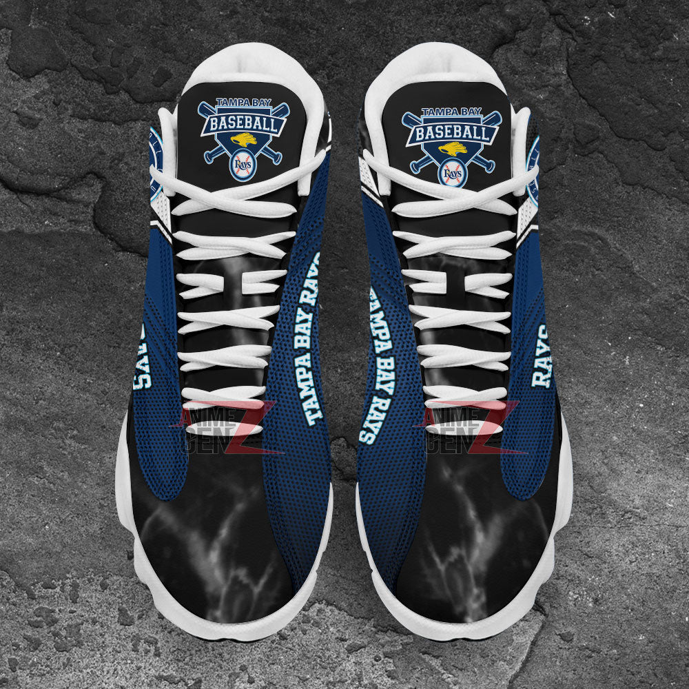 Tampa Bay Rays Air Jordan 13 Sneakers MLB Baseball Custom Sports Shoes