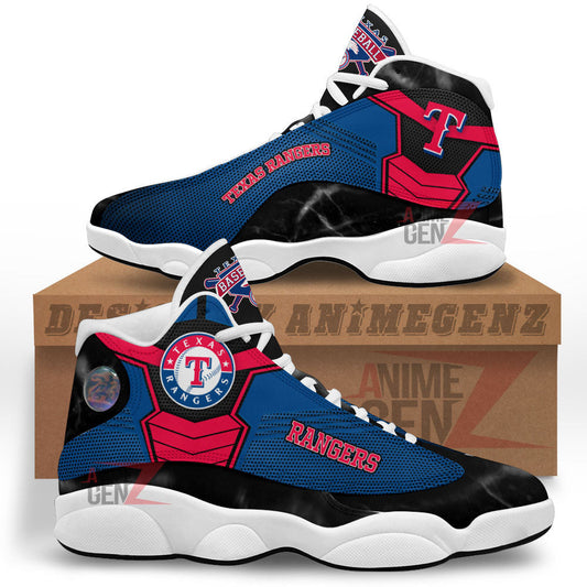Texas Rangers Air Jordan 13 Sneakers MLB Baseball Custom Sports Shoes