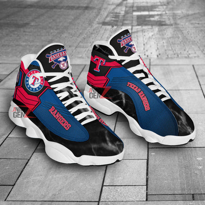 Texas Rangers Air Jordan 13 Sneakers MLB Baseball Custom Sports Shoes