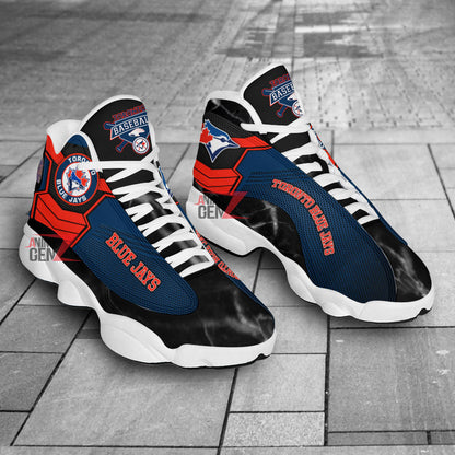 Toronto Blue Jays Air Jordan 13 Sneakers MLB Baseball Custom Sports Shoes