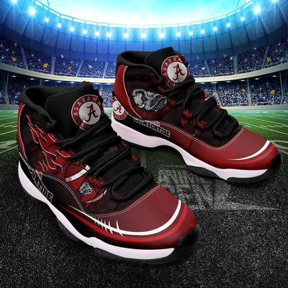 Alabama Crimson Tide Air Jordan 11 Sneakers NFL Custom Sport Shoes