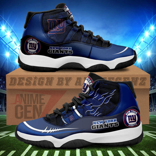 New York Giants Air Jordan 11 Sneakers NFL Custom Sport Shoes