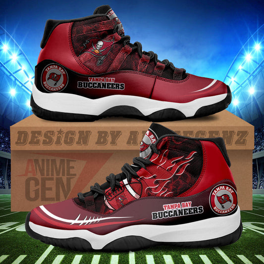 Tampa Bay Buccaneers Air Jordan 11 Sneakers NFL Custom Sport Shoes