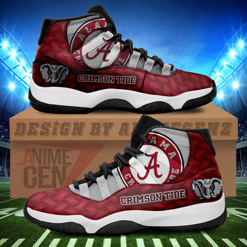 Alabama Crimson Tide Air Jordan 11 Sneakers NFL Custom Sport Shoes