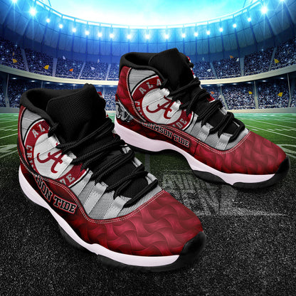 Alabama Crimson Tide Air Jordan 11 Sneakers NFL Custom Sport Shoes