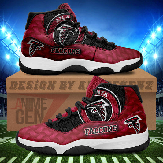 Atlanta Falcons Air Jordan 11 Sneakers NFL Custom Sport Shoes