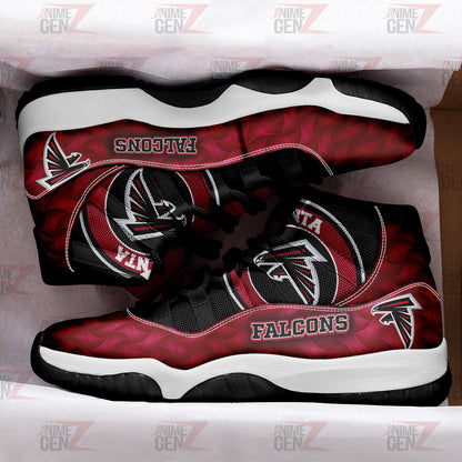 Atlanta Falcons Air Jordan 11 Sneakers NFL Custom Sport Shoes