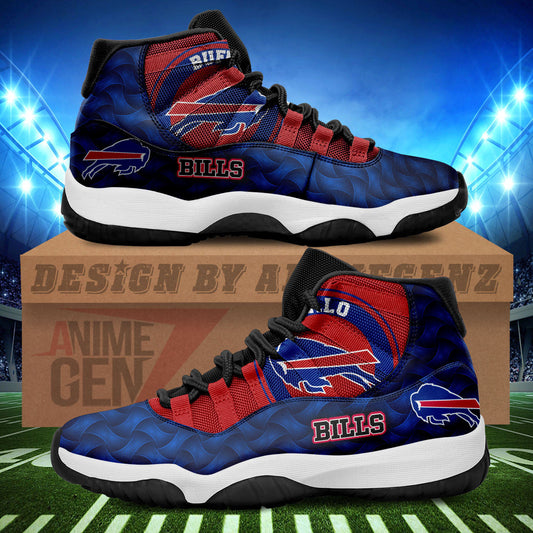 Buffalo Bills Air Jordan 11 Sneakers NFL Custom Sport Shoes