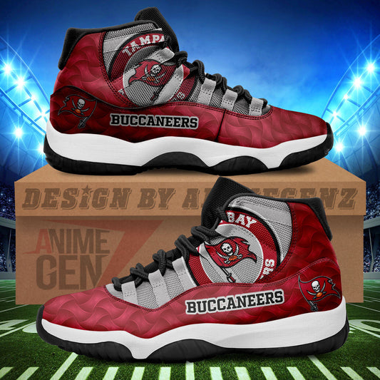 Tampa Bay Buccaneers Air Jordan 11 Sneakers NFL Custom Sport Shoes