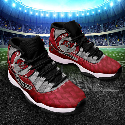 Tampa Bay Buccaneers Air Jordan 11 Sneakers NFL Custom Sport Shoes