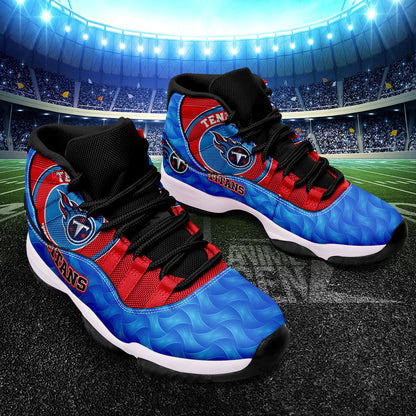 Tennessee Titans Air Jordan 11 Sneakers NFL Custom Sport Shoes