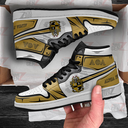 Alpha Phi Alpha JD Sneakers Fraternities Custom Shoes