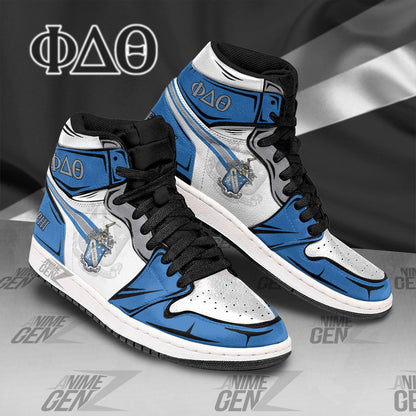 Delta Theta Phi JD Sneakers Fraternities Custom Shoes