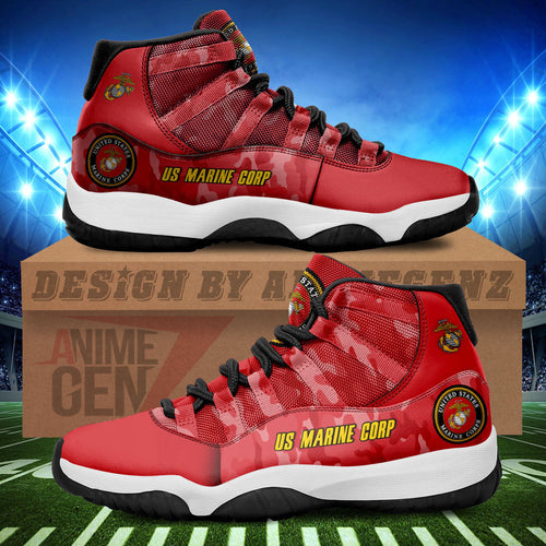 US Marine Corp Air Jordan 11 US Armed Force Custom Shoes