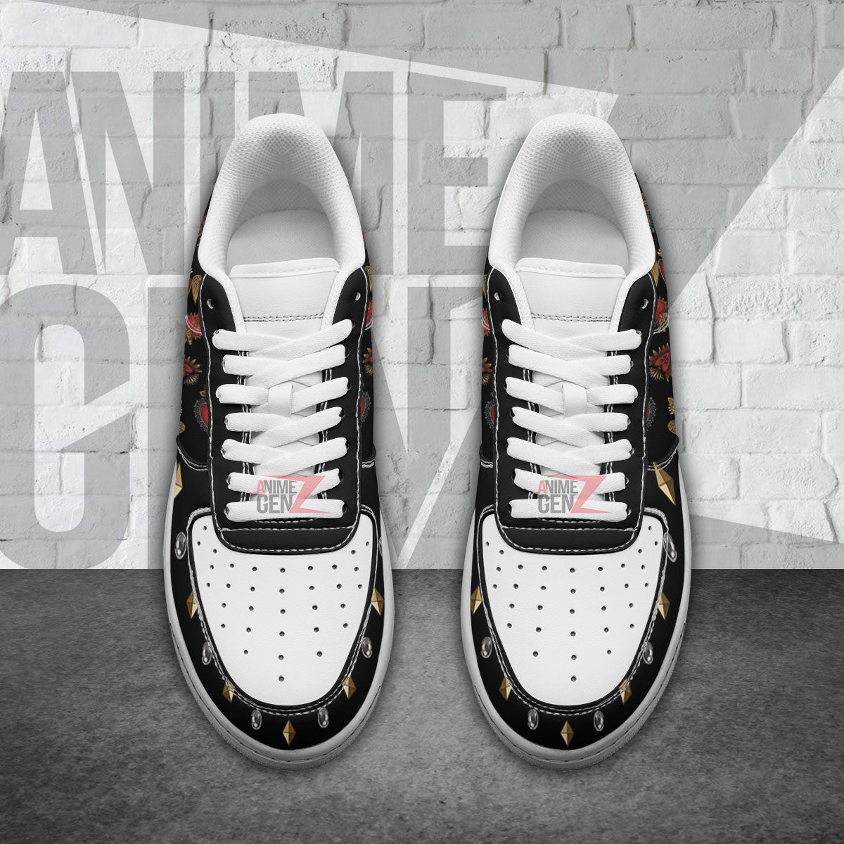 Dolce & Gabbana Air Force Sneakers Custom Fashion Brand Shoes