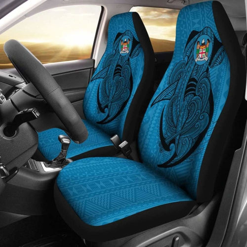 Fiji Car Seat Covers Shark Coat Of Arms Amazing