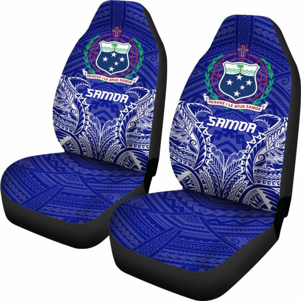 Samoa Car Seat Covers - Samoa Coat Of Arms Premium - Amazing