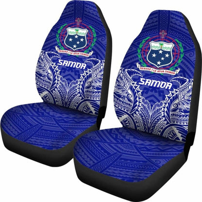 Samoa Car Seat Covers - Samoa Coat Of Arms Premium - Amazing