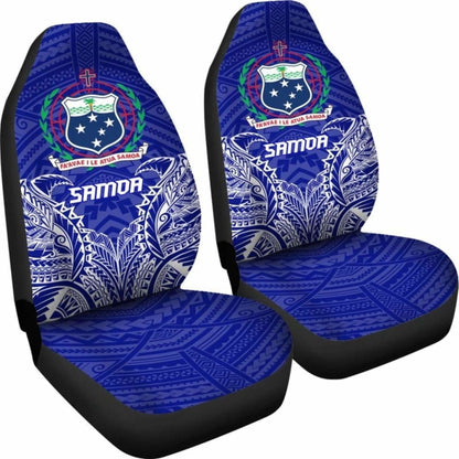 Samoa Car Seat Covers - Samoa Coat Of Arms Premium - Amazing