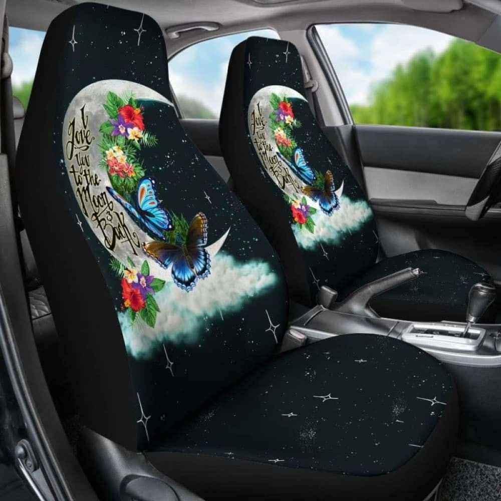 Butterfly Hawaii Car Seat Cover