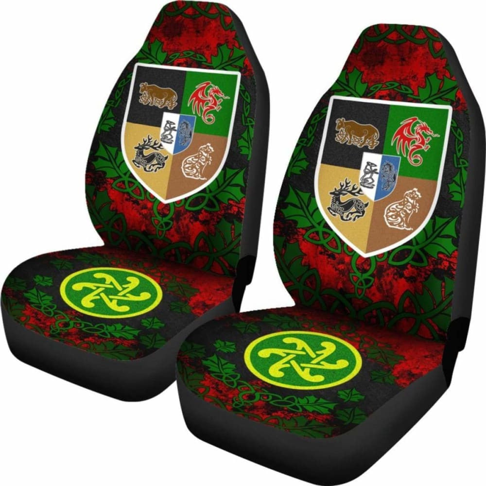 Celtic Car Seat Covers - Celtic Coat Of Arms - Spirit Animals