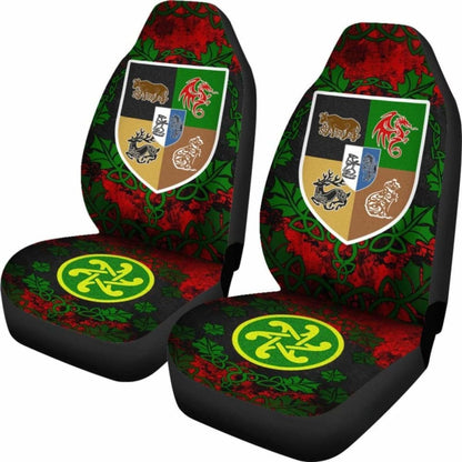 Celtic Car Seat Covers - Celtic Coat Of Arms - Spirit Animals