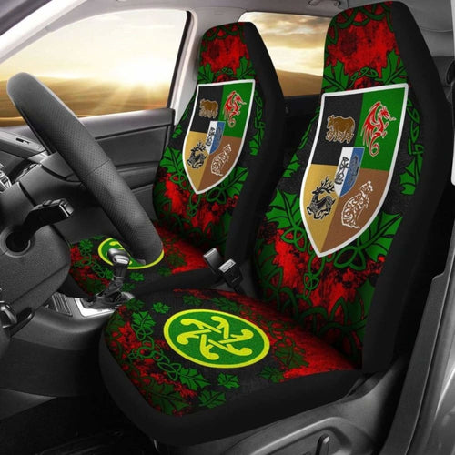 Celtic Car Seat Covers - Celtic Coat Of Arms - Spirit Animals