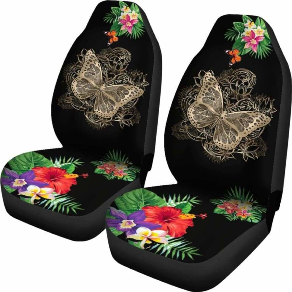 Butterfly Zen Hawaii Car Seat Cover