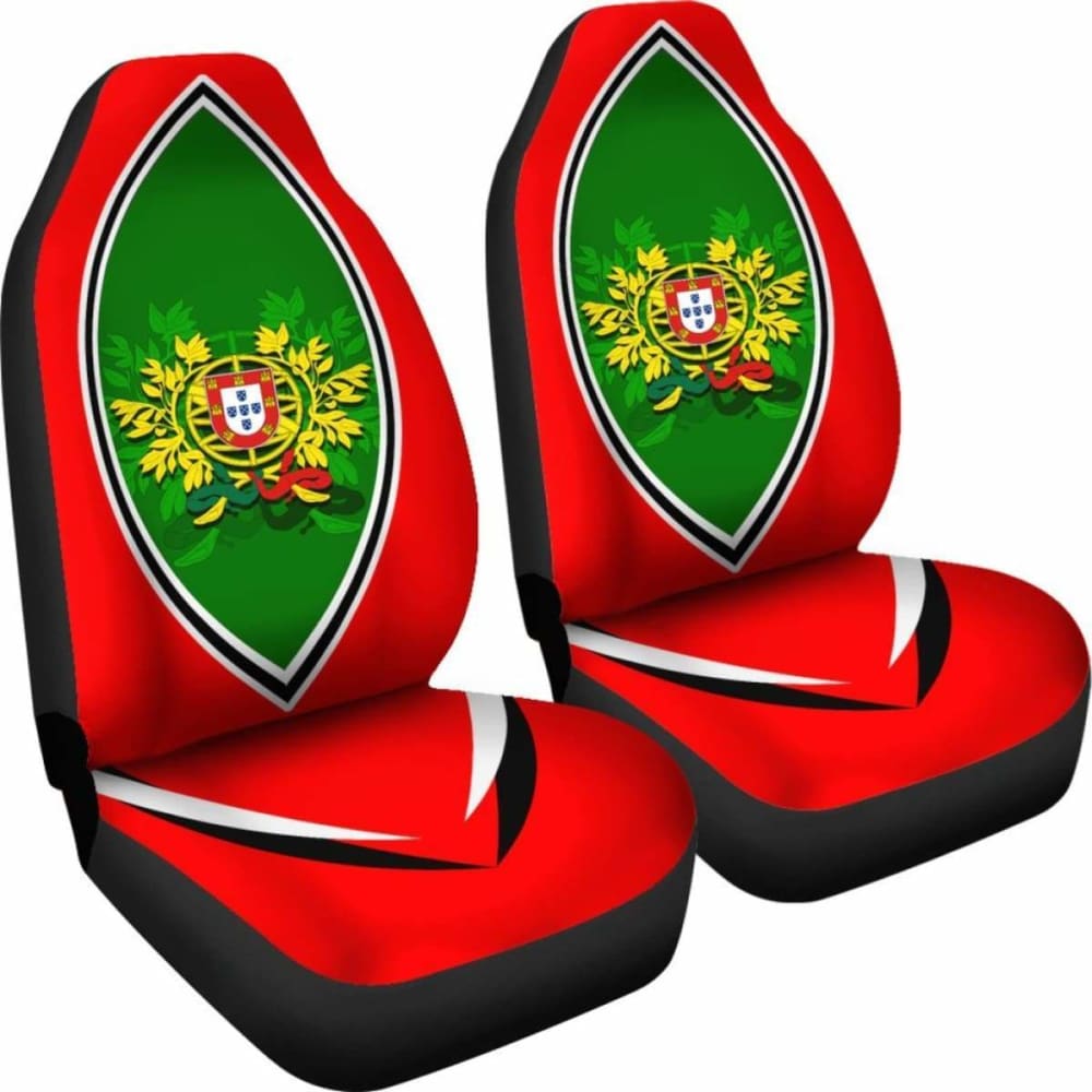 Portugal Car Seat Covers - Portugal Coat Of Arms -