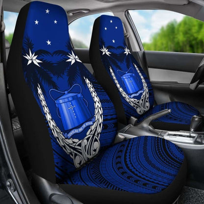 Tokelau Car Seat Covers - Tokelau Coat Of Arms Coconut Tree - Amazing