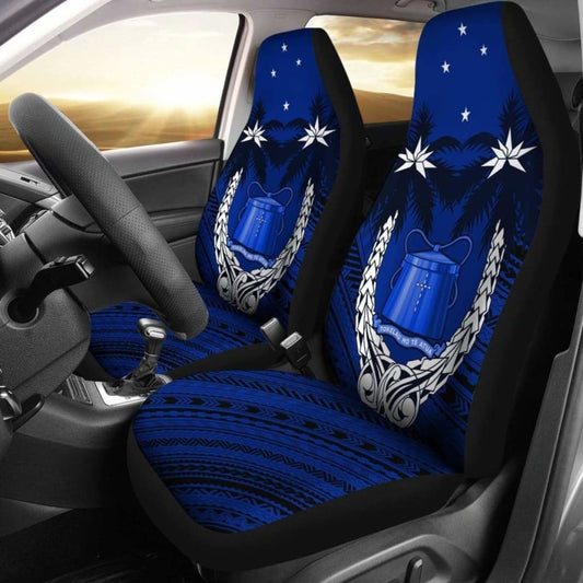 Tokelau Car Seat Covers - Tokelau Coat Of Arms Coconut Tree - Amazing