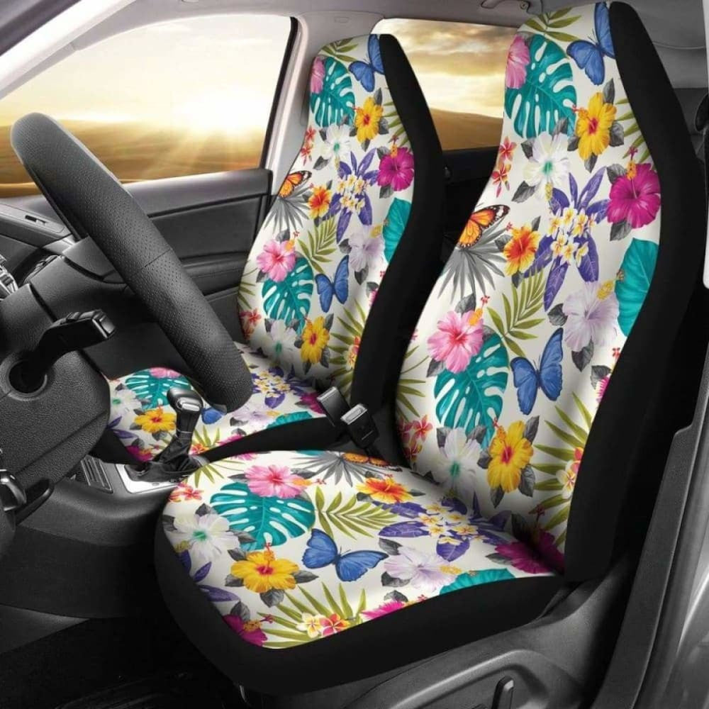 Butterfly Hawaii Car Seat Covers