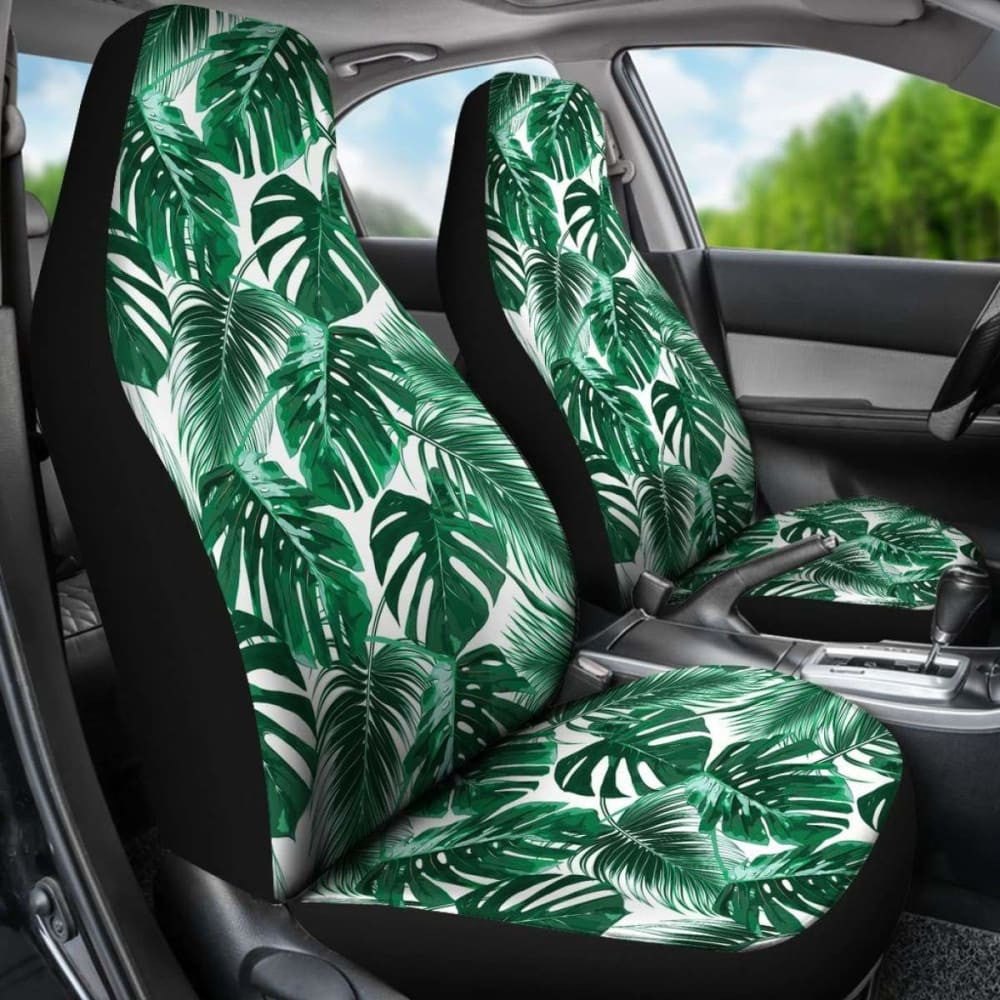Tropical Plants Car Seat Covers
