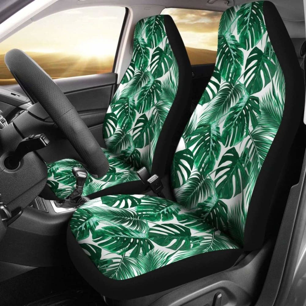 Tropical Plants Car Seat Covers