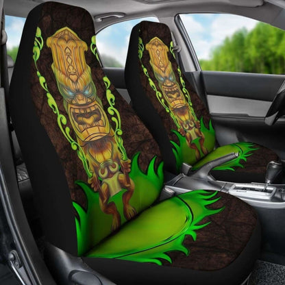 Tiki Green Smoke Car Seat Covers Amazing