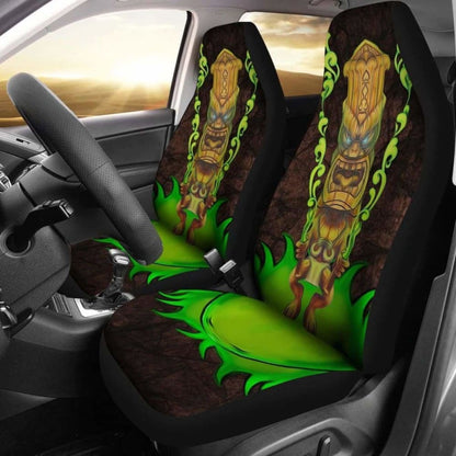 Tiki Green Smoke Car Seat Covers Amazing
