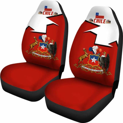Chile Car Seat Covers Special Coat Of Arms