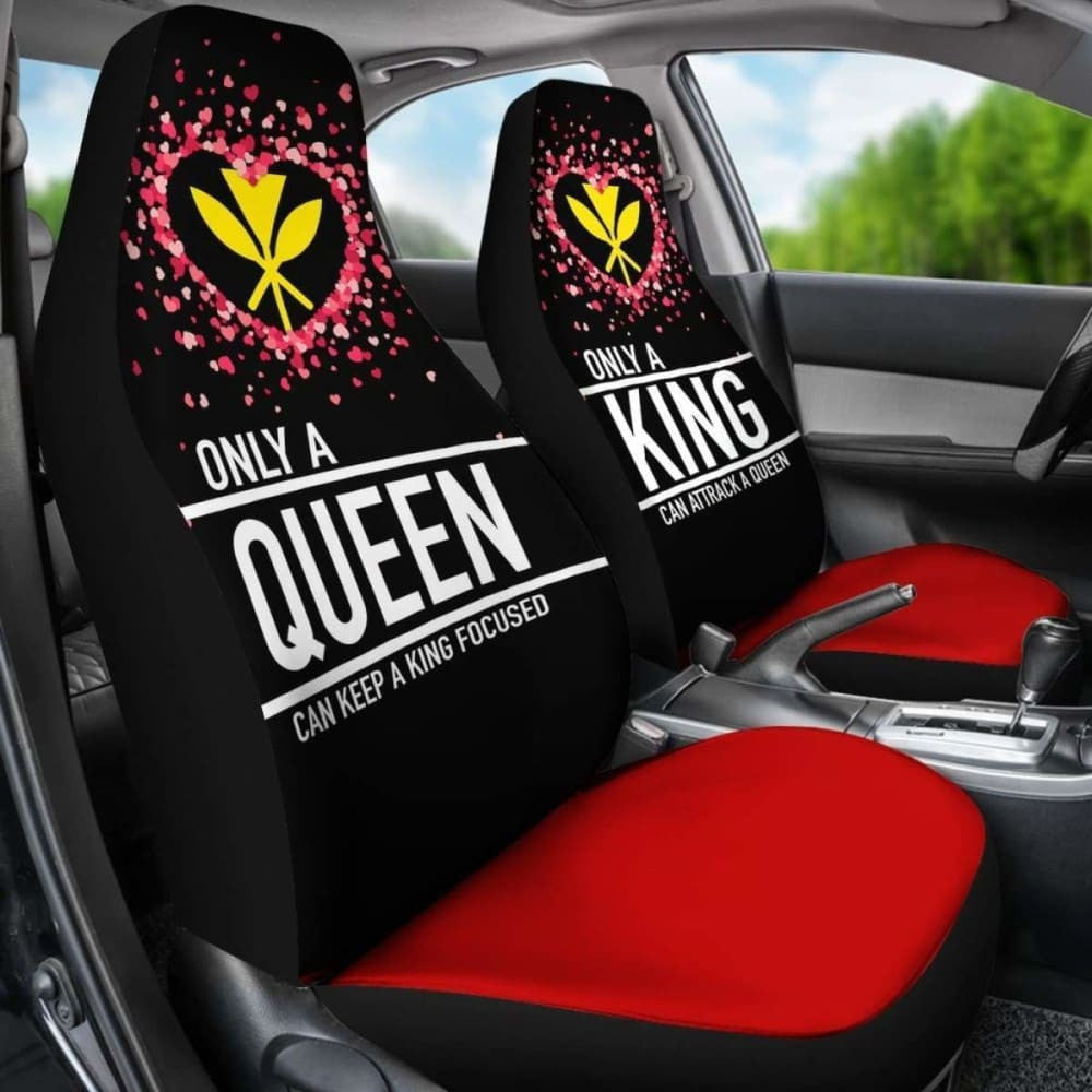 (Hawaiian) Kanaka Maoli Car Seat Covers Couple Valentine Nothing Make Sense