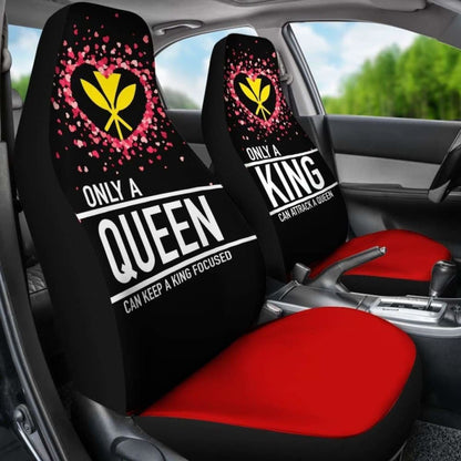 (Hawaiian) Kanaka Maoli Car Seat Covers Couple Valentine Nothing Make Sense