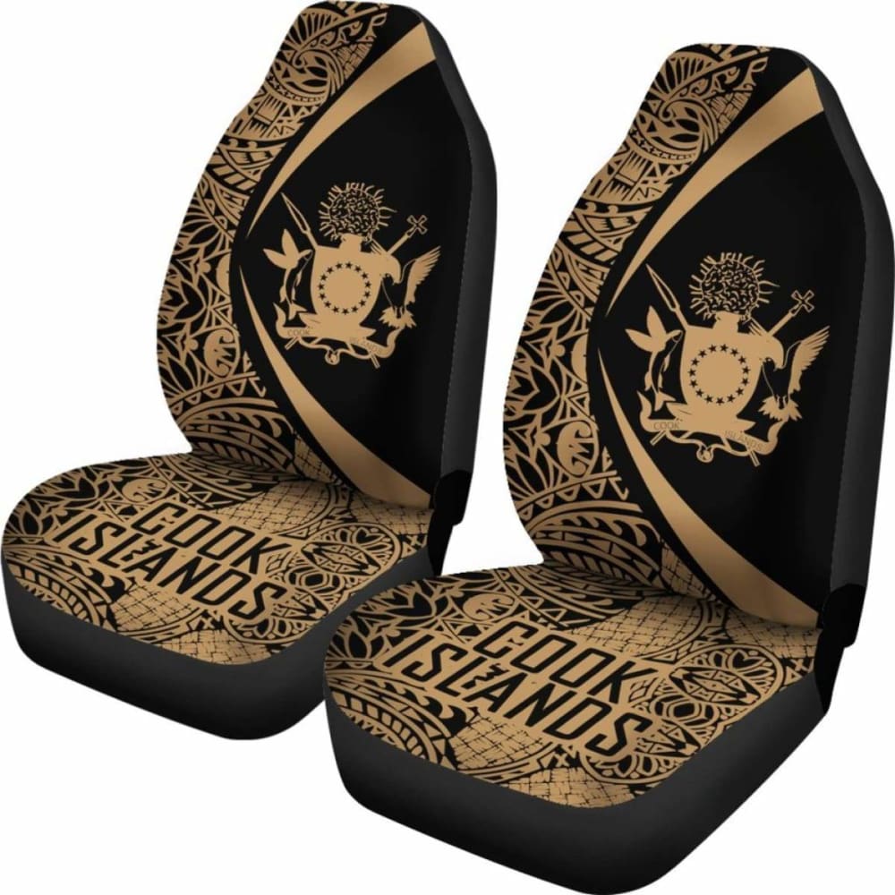 Cook Islands Polynesian Car Seat Cover Circle Style  Amazing