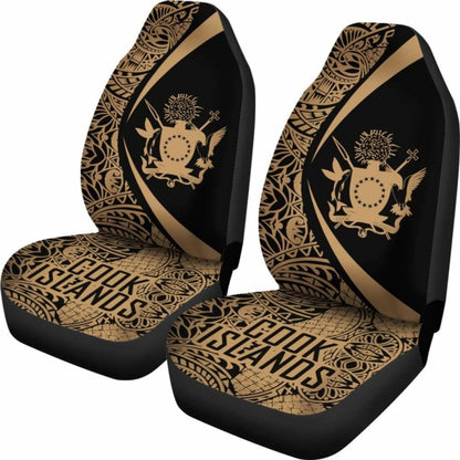 Cook Islands Polynesian Car Seat Cover Circle Style  Amazing